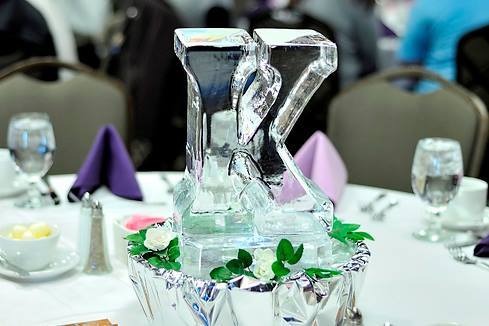 K Mini Table Centerpiece Ice Sculptures 