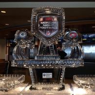 Major League Football Ice Sculpture