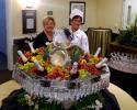 Here is an example of my favorite custom ice sculptures from the past. The Grande Champagne Fountain makes a stunning statement for a champagne station!